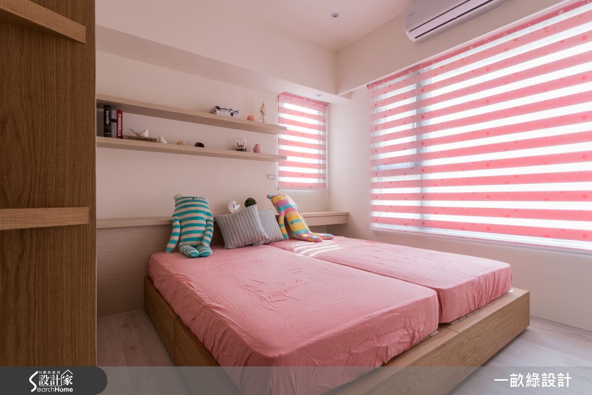 40坪新成屋(5年以下)＿現代風臥室案例圖片＿一畝綠設計＿一畝綠_05之15