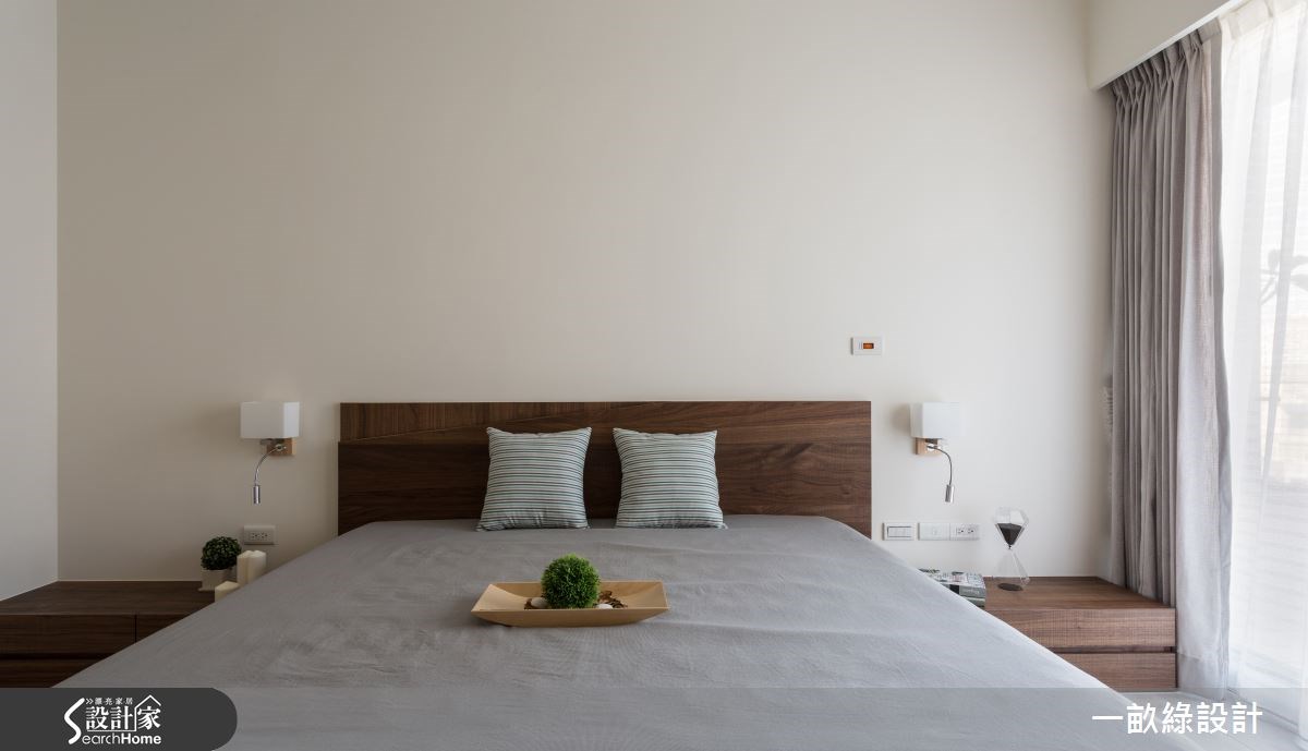 40坪新成屋(5年以下)＿現代風臥室案例圖片＿一畝綠設計＿一畝綠_05之16