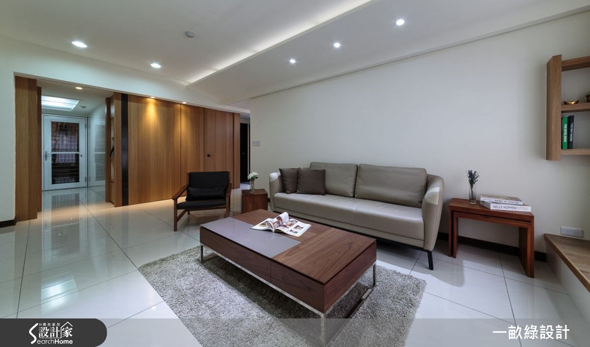28坪新成屋(5年以下)＿現代風客廳案例圖片＿一畝綠設計＿一畝綠_01之6