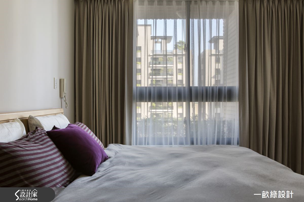 35坪新成屋(5年以下)＿現代風臥室案例圖片＿一畝綠設計＿一畝綠_08之10