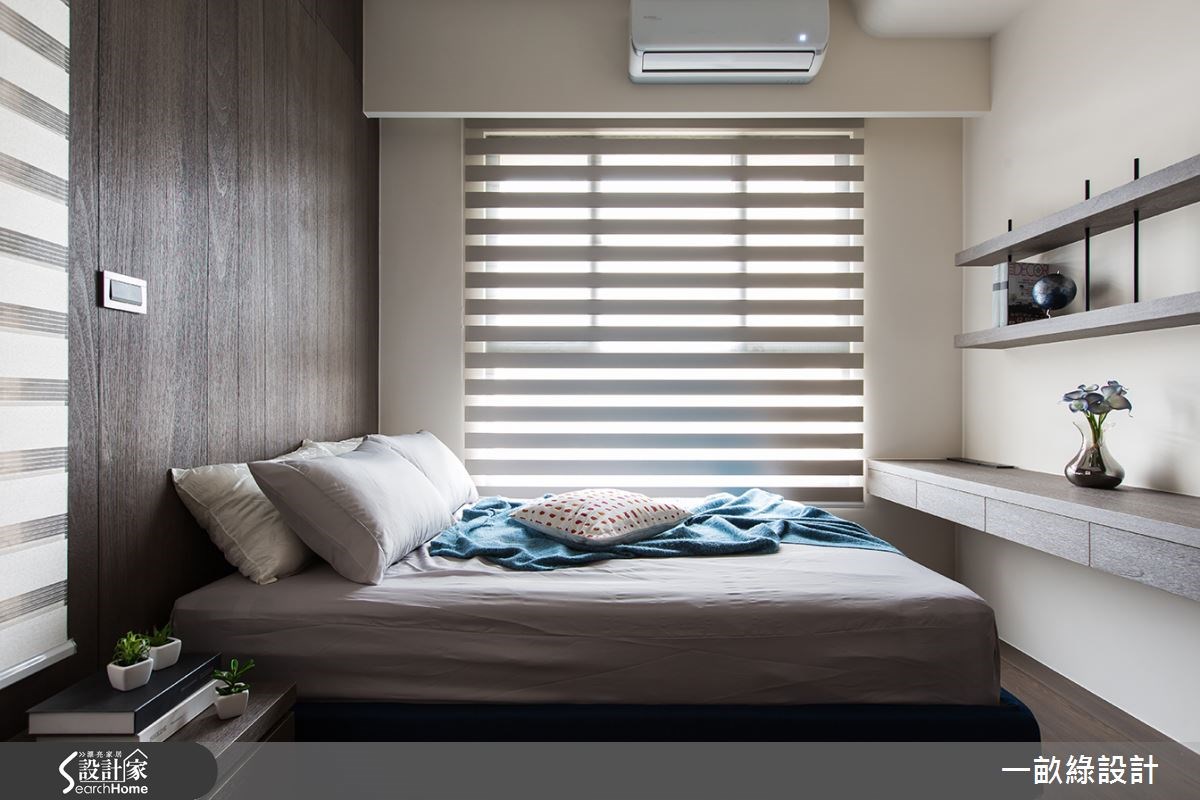 30坪新成屋(5年以下)＿現代風臥室案例圖片＿一畝綠設計＿一畝綠_11之9