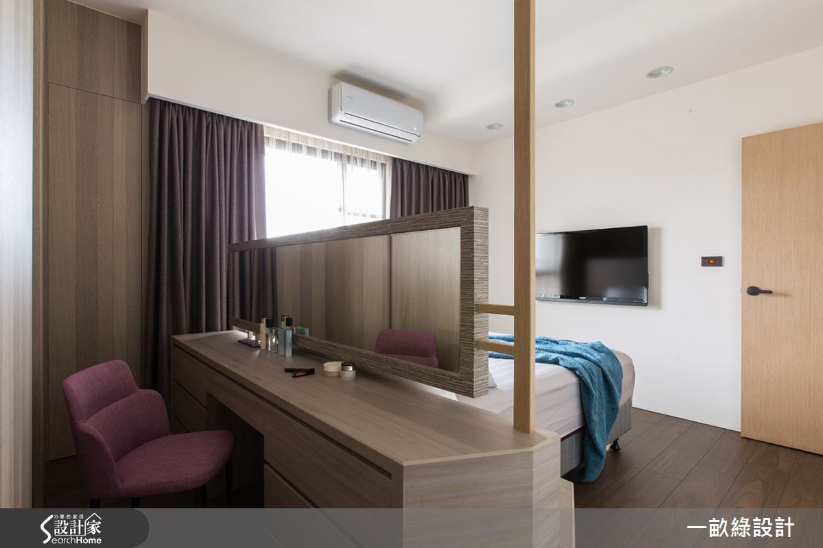 30坪新成屋(5年以下)＿現代風臥室案例圖片＿一畝綠設計＿一畝綠_11之10