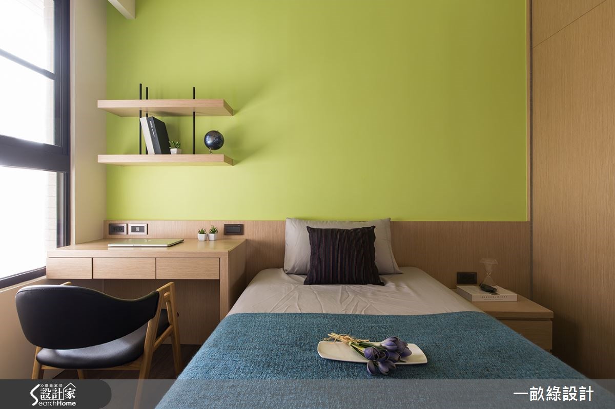 30坪新成屋(5年以下)＿現代風臥室案例圖片＿一畝綠設計＿一畝綠_11之12