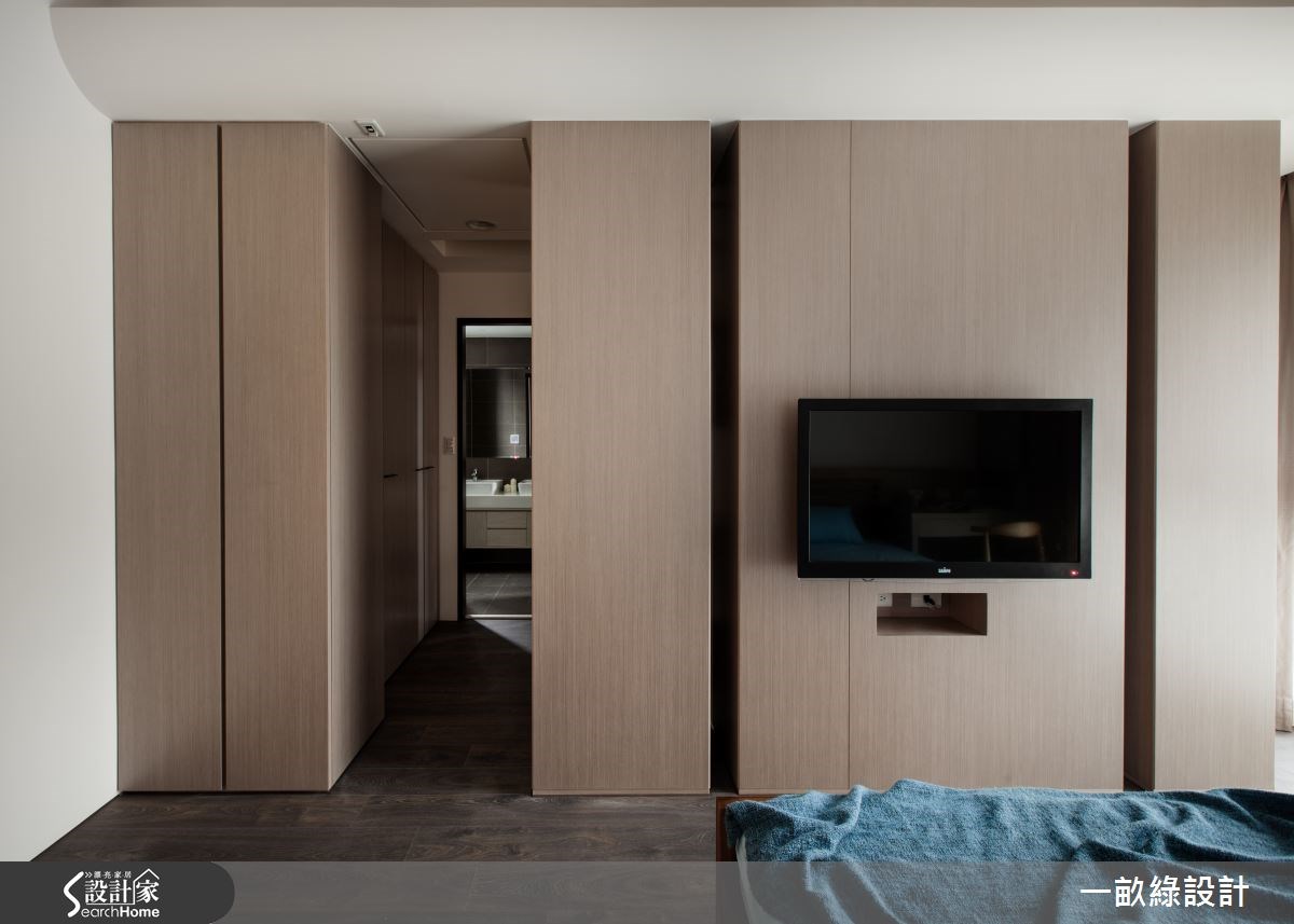 40坪新成屋(5年以下)＿現代風臥室案例圖片＿一畝綠設計＿一畝綠_12之8