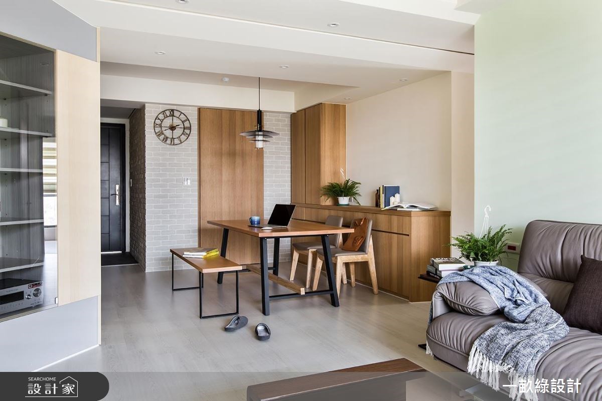 20坪新成屋(5年以下)＿現代風客廳餐廳案例圖片＿一畝綠設計＿一畝綠_16之2