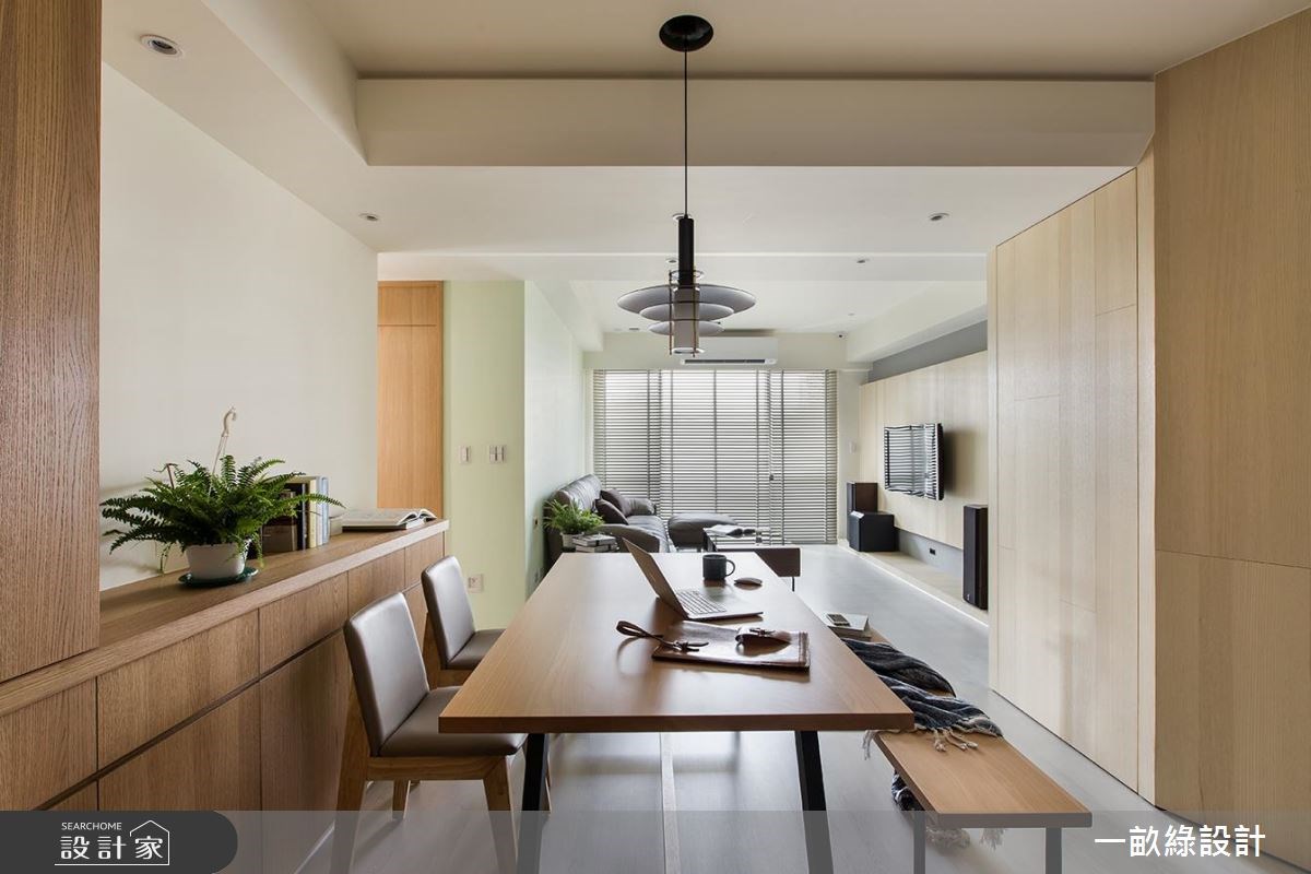 20坪新成屋(5年以下)＿現代風餐廳案例圖片＿一畝綠設計＿一畝綠_16之4