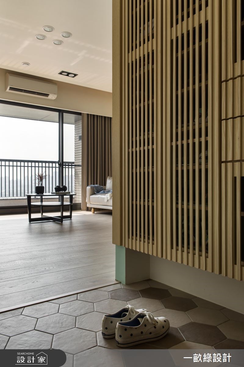 30坪新成屋(5年以下)＿現代風玄關案例圖片＿一畝綠設計＿一畝綠_17之2