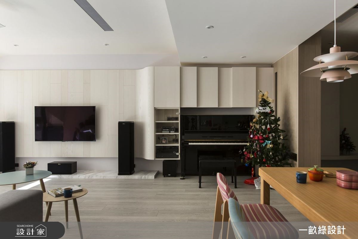 45坪中古屋(5~15年)＿現代風客廳案例圖片＿一畝綠設計＿一畝綠_18之3