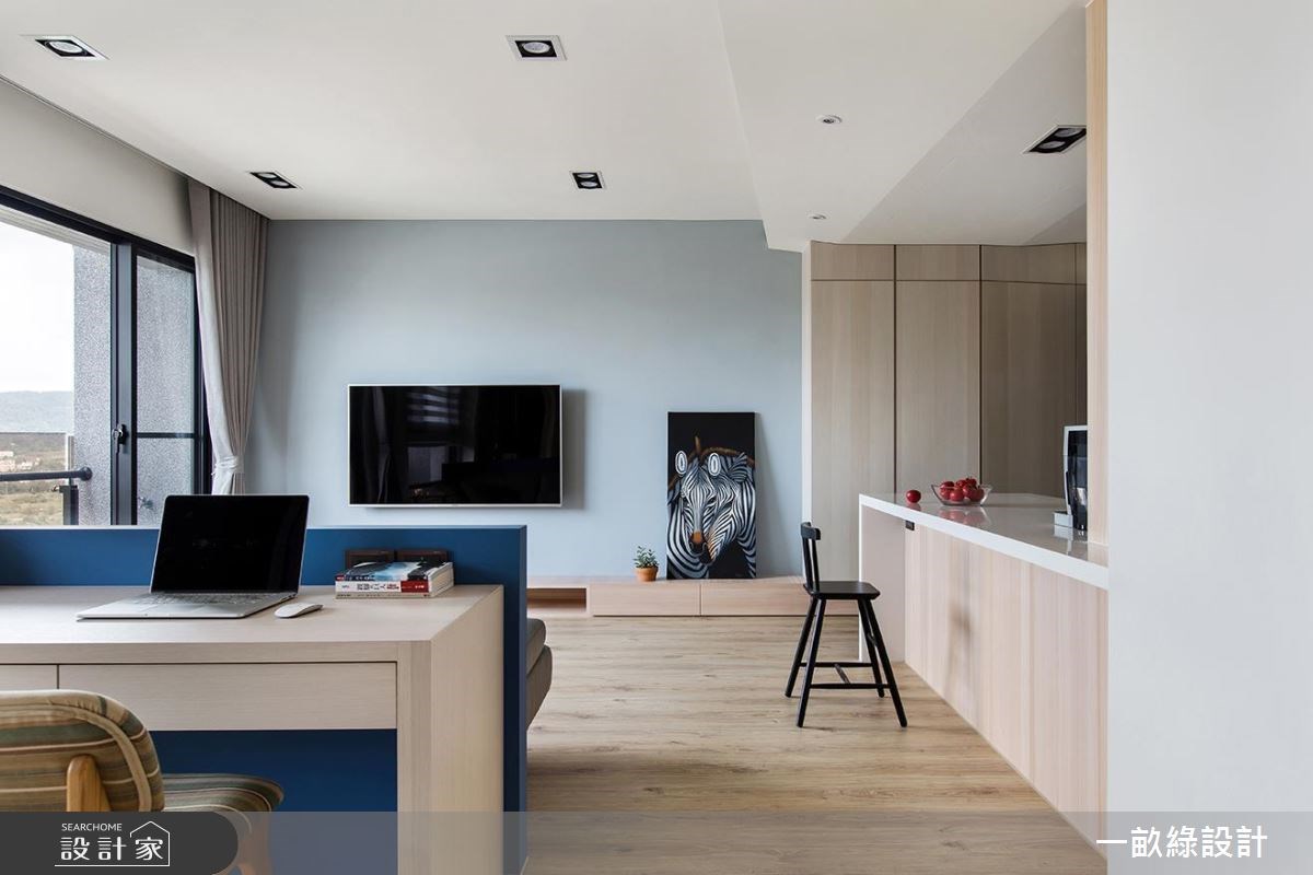 25坪新成屋(5年以下)＿現代風客廳案例圖片＿一畝綠設計＿一畝綠_19之5