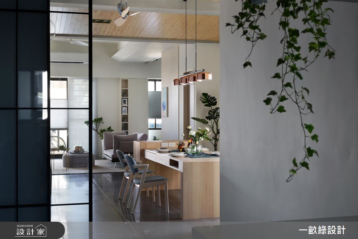 40坪新成屋(5年以下)＿現代風餐廳案例圖片＿一畝綠設計＿一畝綠_20之11