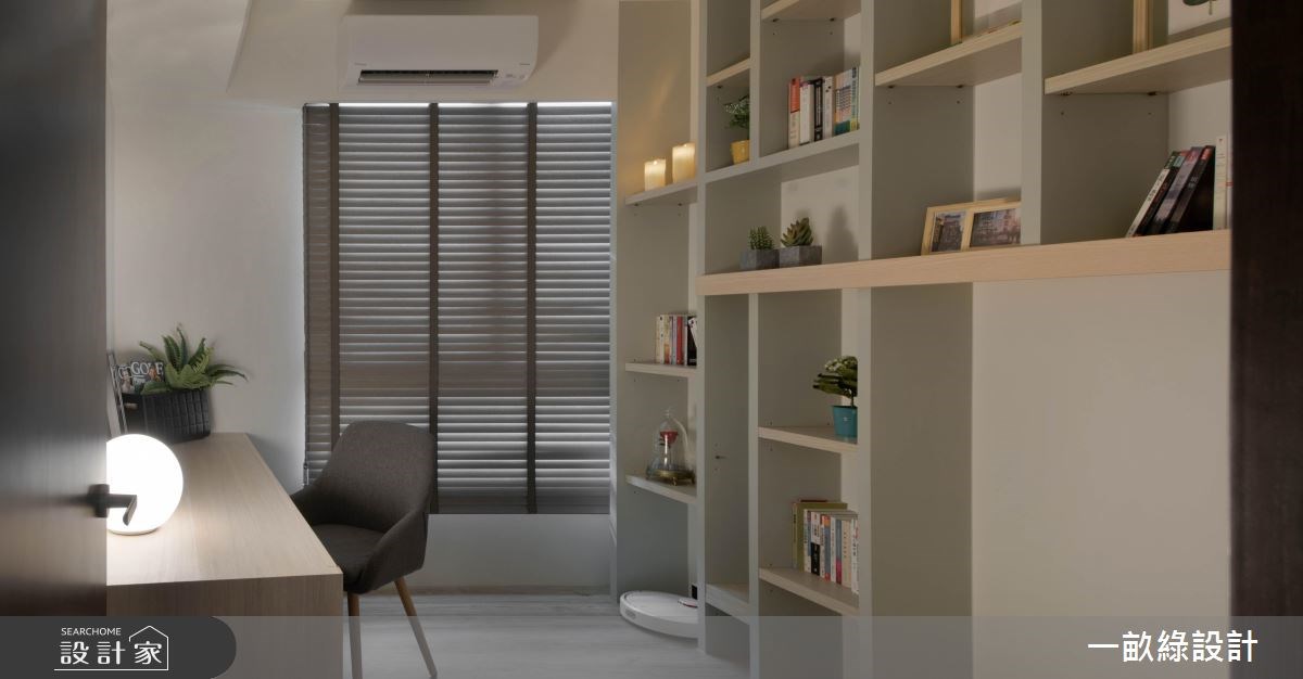 25坪新成屋(5年以下)＿現代風書房案例圖片＿一畝綠設計＿一畝綠_21之7