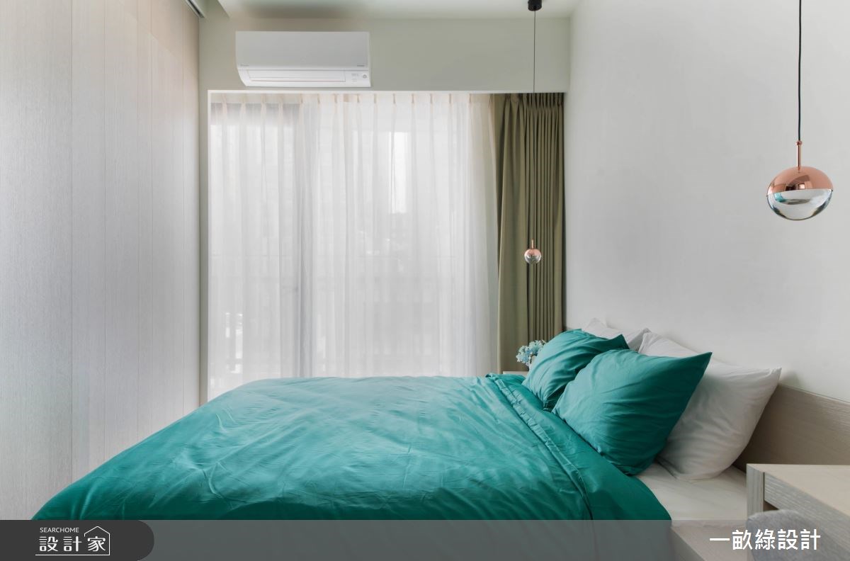 25坪新成屋(5年以下)＿現代風臥室案例圖片＿一畝綠設計＿一畝綠_21之8