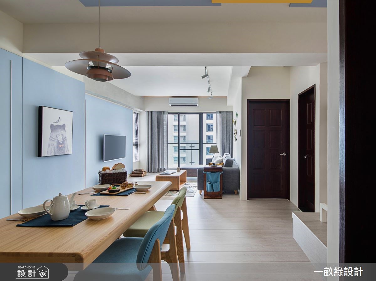 30坪新成屋(5年以下)＿現代風客廳餐廳案例圖片＿一畝綠設計＿一畝綠_22之3