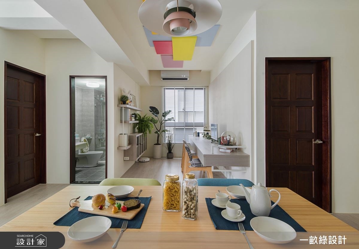 30坪新成屋(5年以下)＿現代風餐廳案例圖片＿一畝綠設計＿一畝綠_22之8