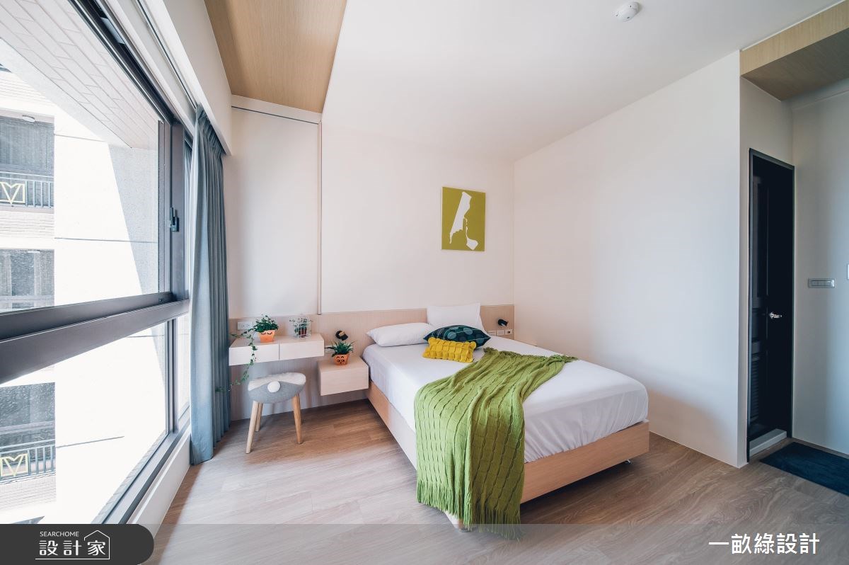 20坪新成屋(5年以下)＿現代風臥室案例圖片＿一畝綠設計＿一畝綠_23之4630