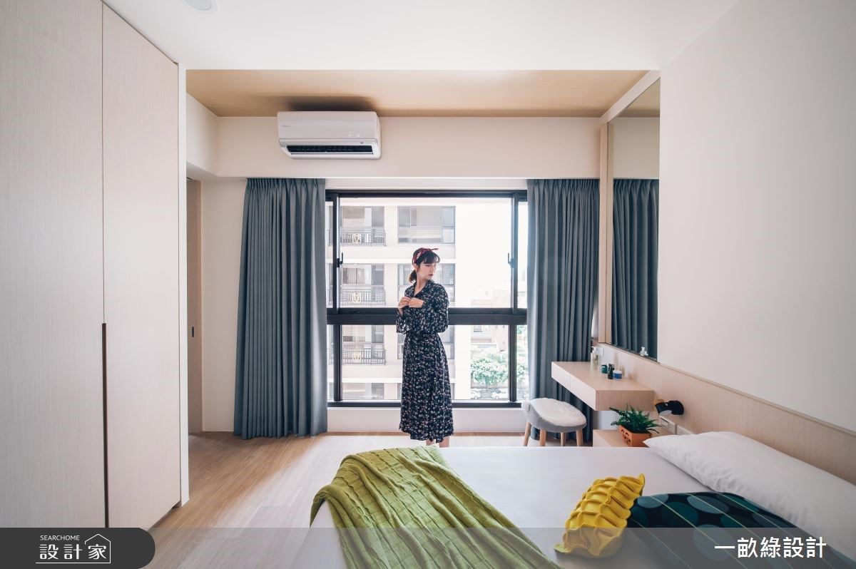 20坪新成屋(5年以下)＿現代風臥室案例圖片＿一畝綠設計＿一畝綠_23之11