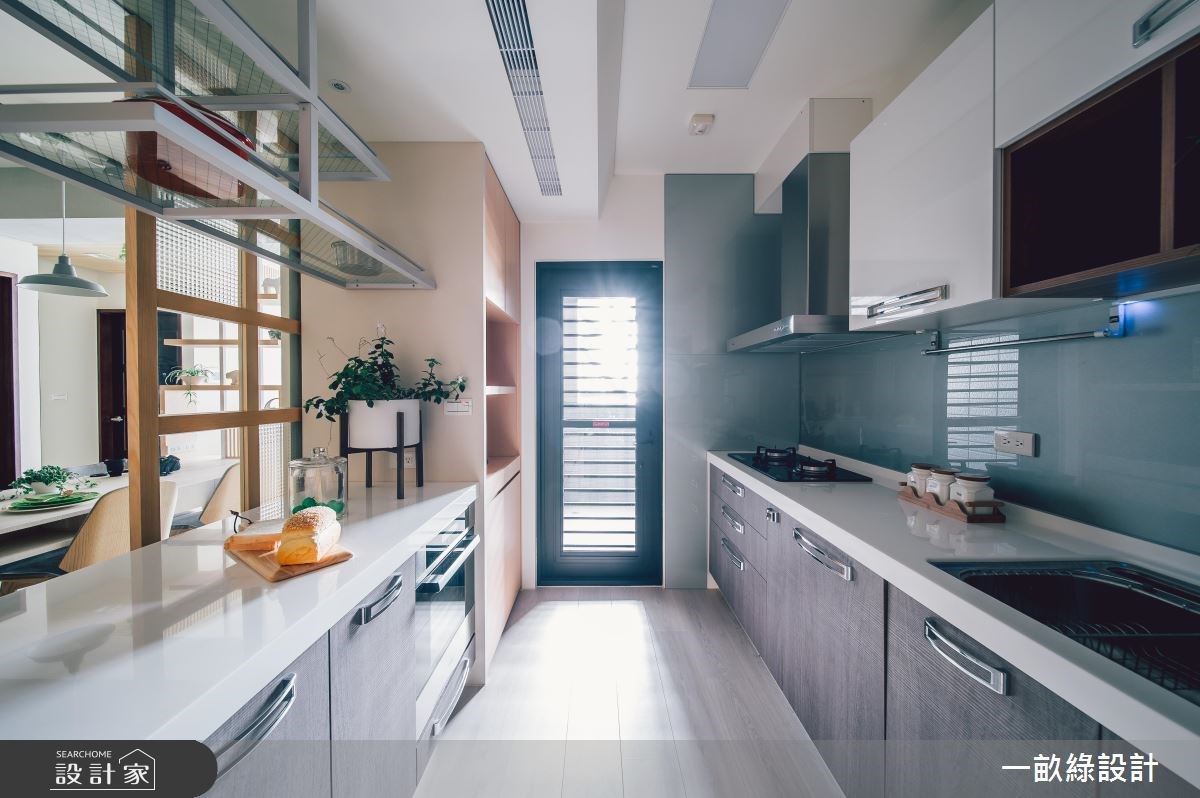 25坪新成屋(5年以下)＿現代風廚房案例圖片＿一畝綠設計＿一畝綠_26之3