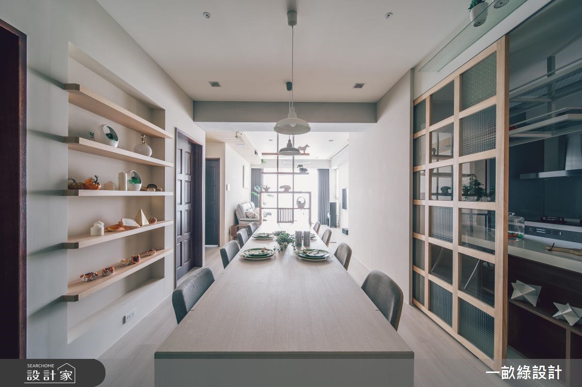 25坪新成屋(5年以下)＿現代風餐廳案例圖片＿一畝綠設計＿一畝綠_26之4