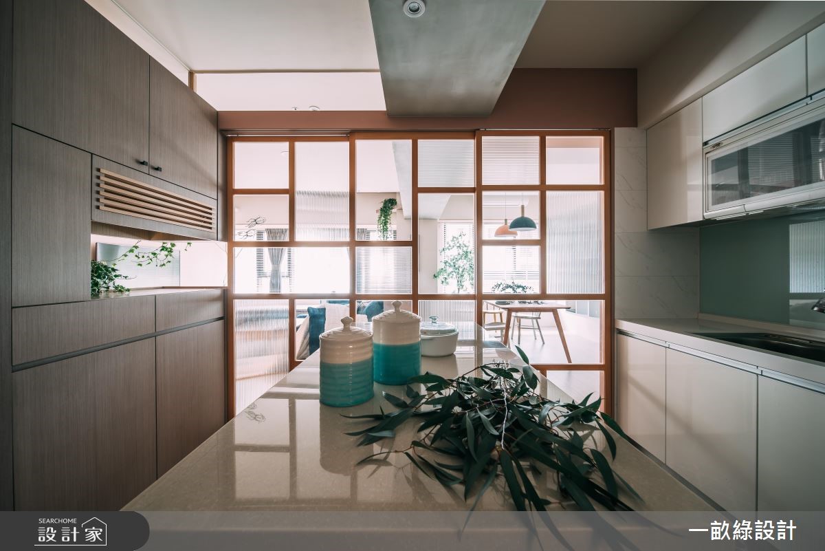 40坪新成屋(5年以下)＿休閒風廚房案例圖片＿一畝綠設計＿一畝綠_28之9