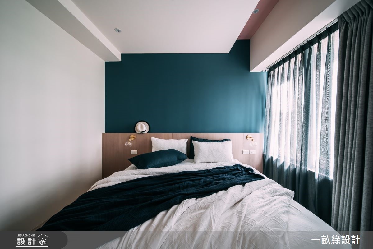 40坪新成屋(5年以下)＿休閒風臥室案例圖片＿一畝綠設計＿一畝綠_28之12