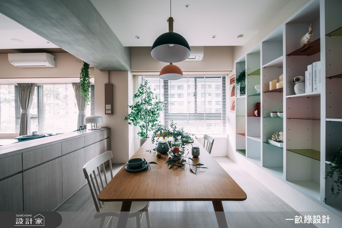 40坪新成屋(5年以下)＿休閒風餐廳案例圖片＿一畝綠設計＿一畝綠_28之5