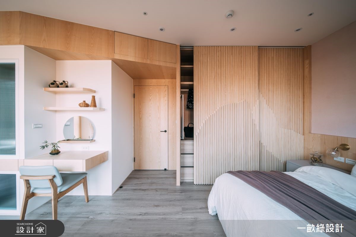 45坪新成屋(5年以下)＿混搭風臥室案例圖片＿一畝綠設計＿一畝綠_30之21
