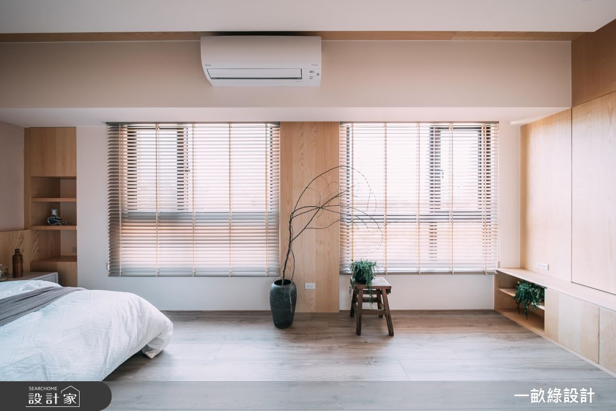 45坪新成屋(5年以下)＿混搭風臥室案例圖片＿一畝綠設計＿一畝綠_30之4049