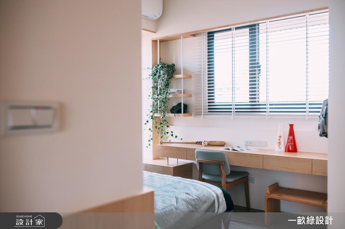 45坪新成屋(5年以下)＿混搭風臥室案例圖片＿一畝綠設計＿一畝綠_30之13
