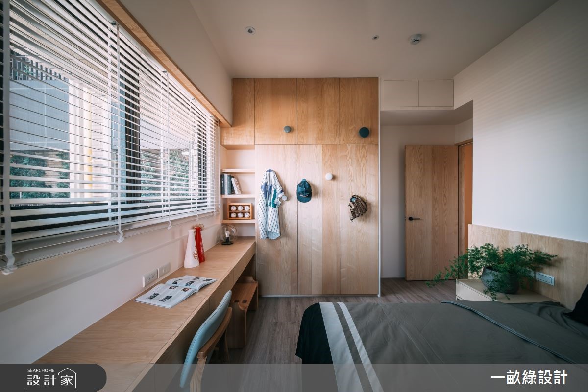 45坪新成屋(5年以下)＿混搭風臥室案例圖片＿一畝綠設計＿一畝綠_30之17