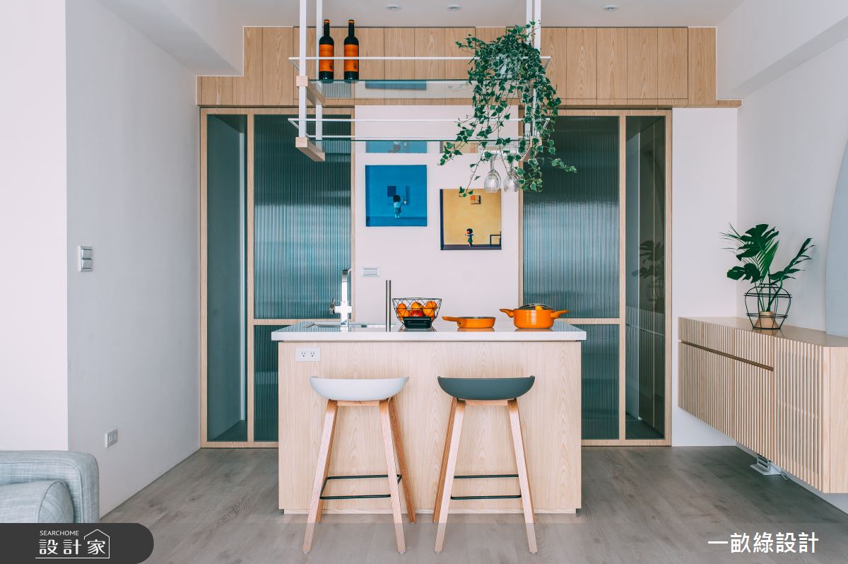 20坪新成屋(5年以下)＿休閒風吧檯案例圖片＿一畝綠設計＿一畝綠_32之4