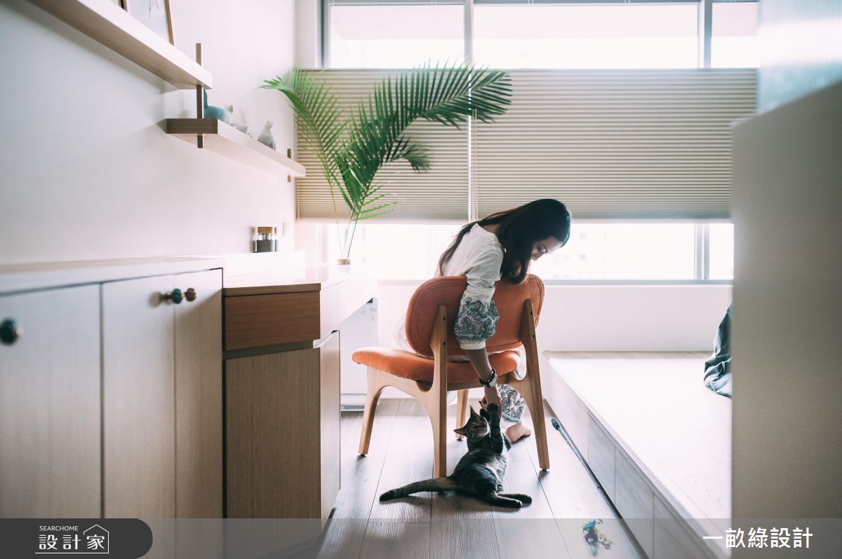 35坪新成屋(5年以下)＿休閒風臥室案例圖片＿一畝綠設計＿一畝綠_33之18