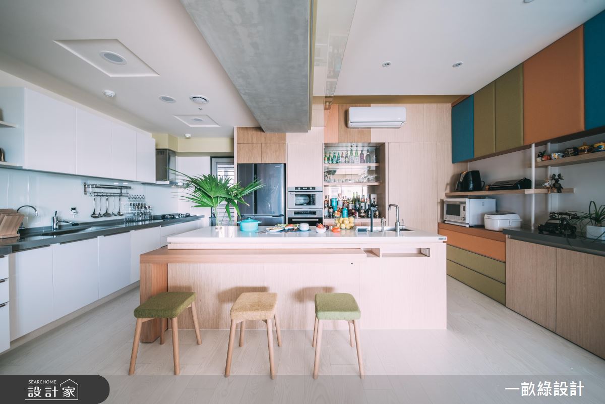 35坪新成屋(5年以下)＿休閒風餐廳案例圖片＿一畝綠設計＿一畝綠_33之11