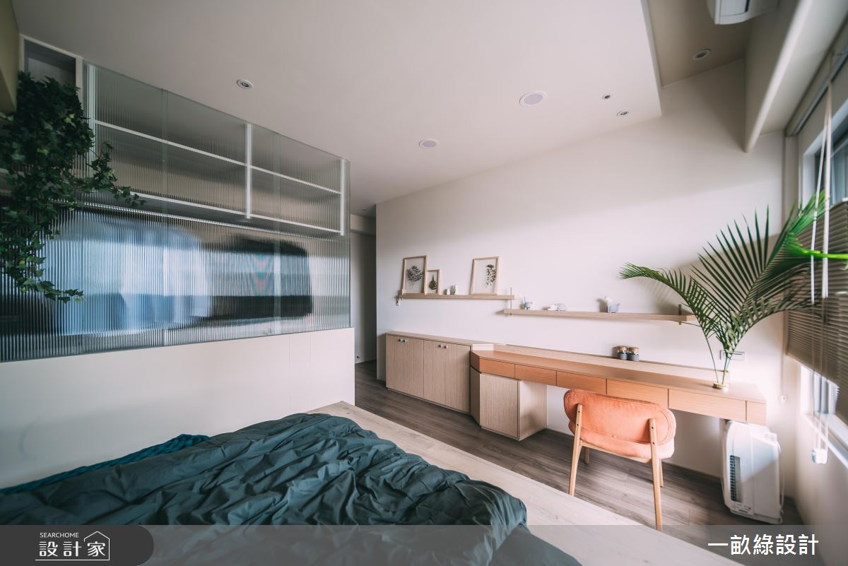 35坪新成屋(5年以下)＿休閒風臥室案例圖片＿一畝綠設計＿一畝綠_33之22