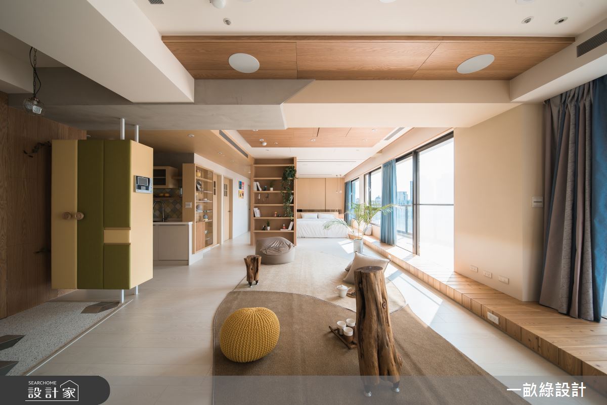35坪新成屋(5年以下)＿休閒風案例圖片＿一畝綠設計＿一畝綠_34之5