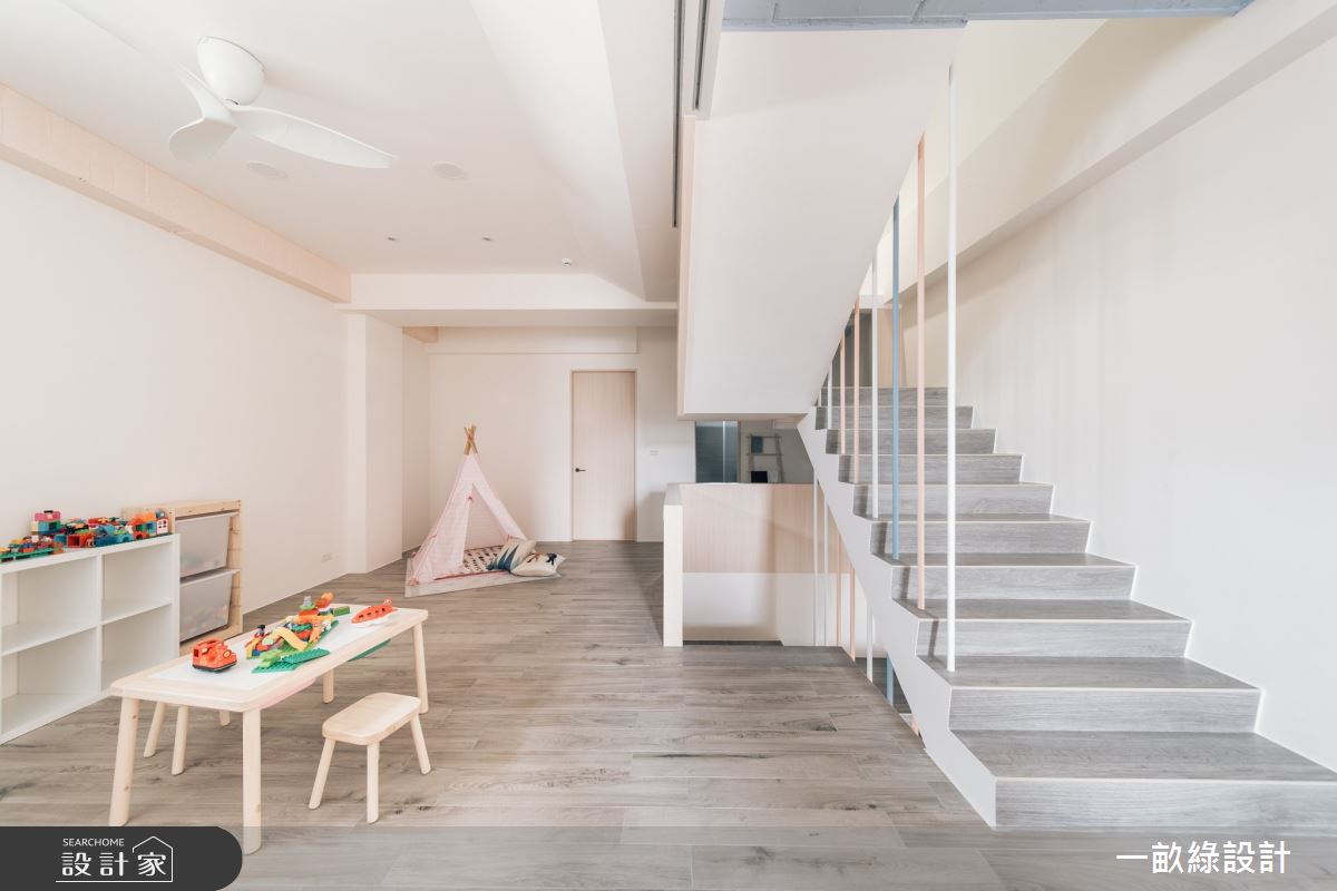 47坪毛胚屋＿日式混搭風樓梯多功能室案例圖片＿一畝綠設計＿一畝綠_37之19