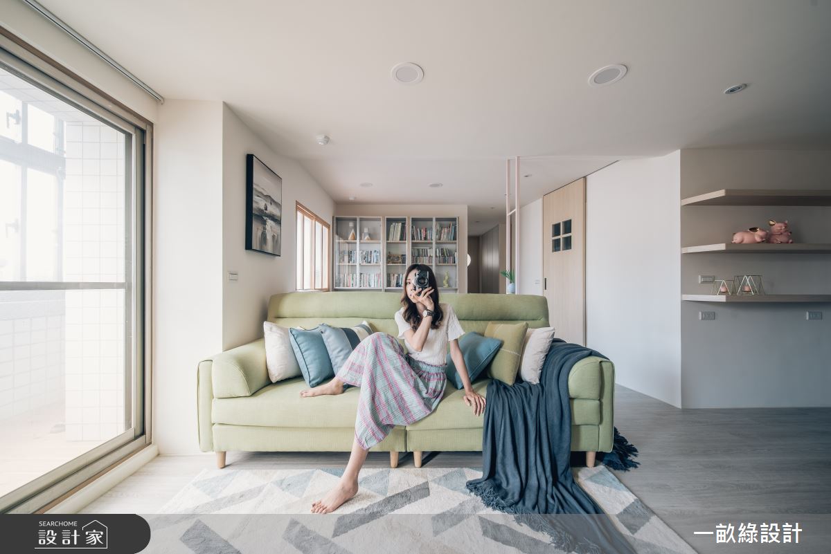 32坪中古屋(5~15年)＿混搭風客廳案例圖片＿一畝綠設計＿一畝綠_38之9