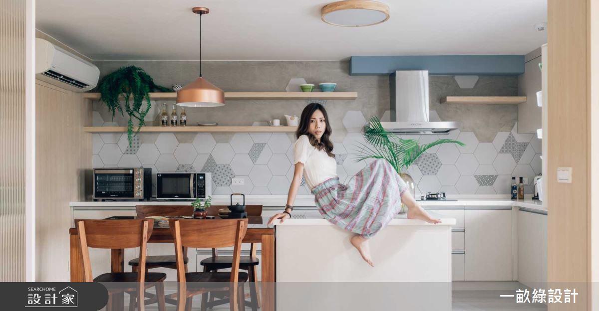 32坪中古屋(5~15年)＿混搭風餐廳廚房案例圖片＿一畝綠設計＿一畝綠_38之4