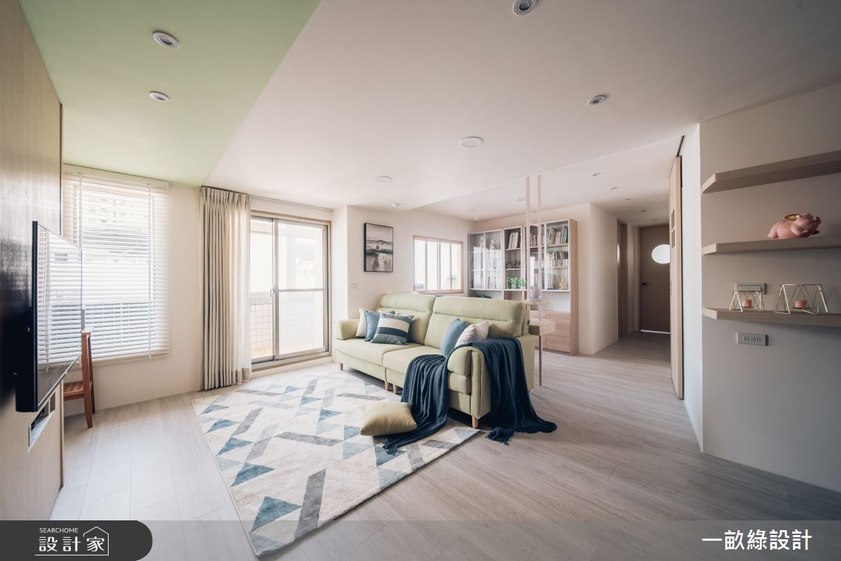 32坪中古屋(5~15年)＿混搭風客廳案例圖片＿一畝綠設計＿一畝綠_38之10