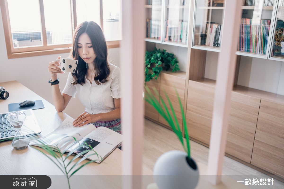 32坪中古屋(5~15年)＿混搭風書房案例圖片＿一畝綠設計＿一畝綠_38之13