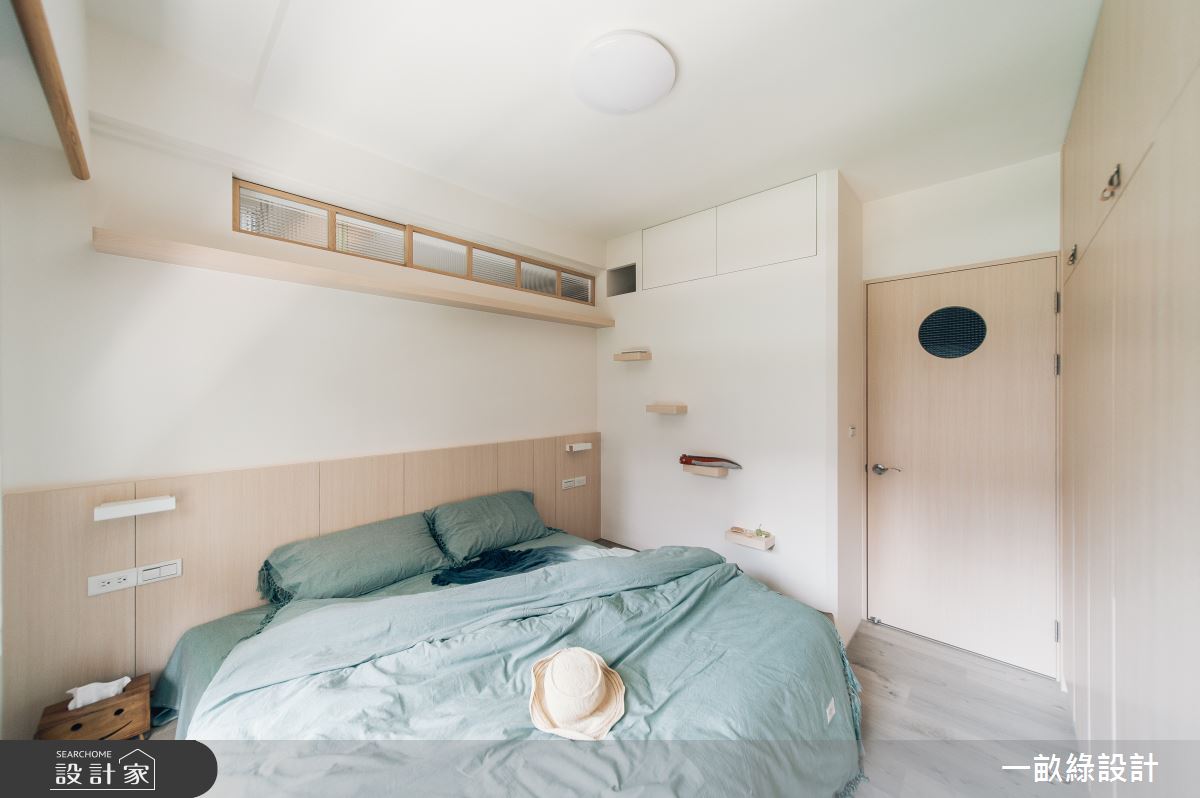 22坪新成屋(5年以下)＿日式無印風臥室案例圖片＿一畝綠設計＿一畝綠_39之19