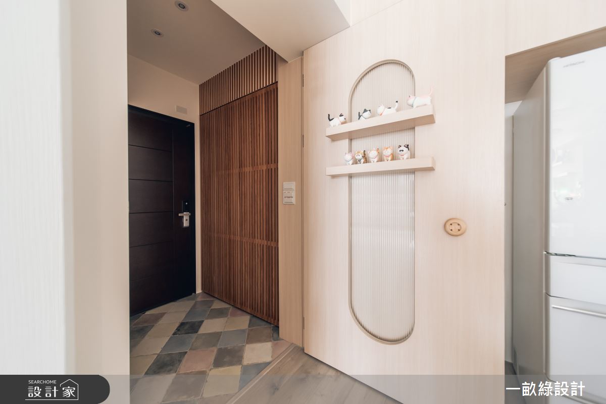 22坪新成屋(5年以下)＿日式無印風玄關案例圖片＿一畝綠設計＿一畝綠_39之1
