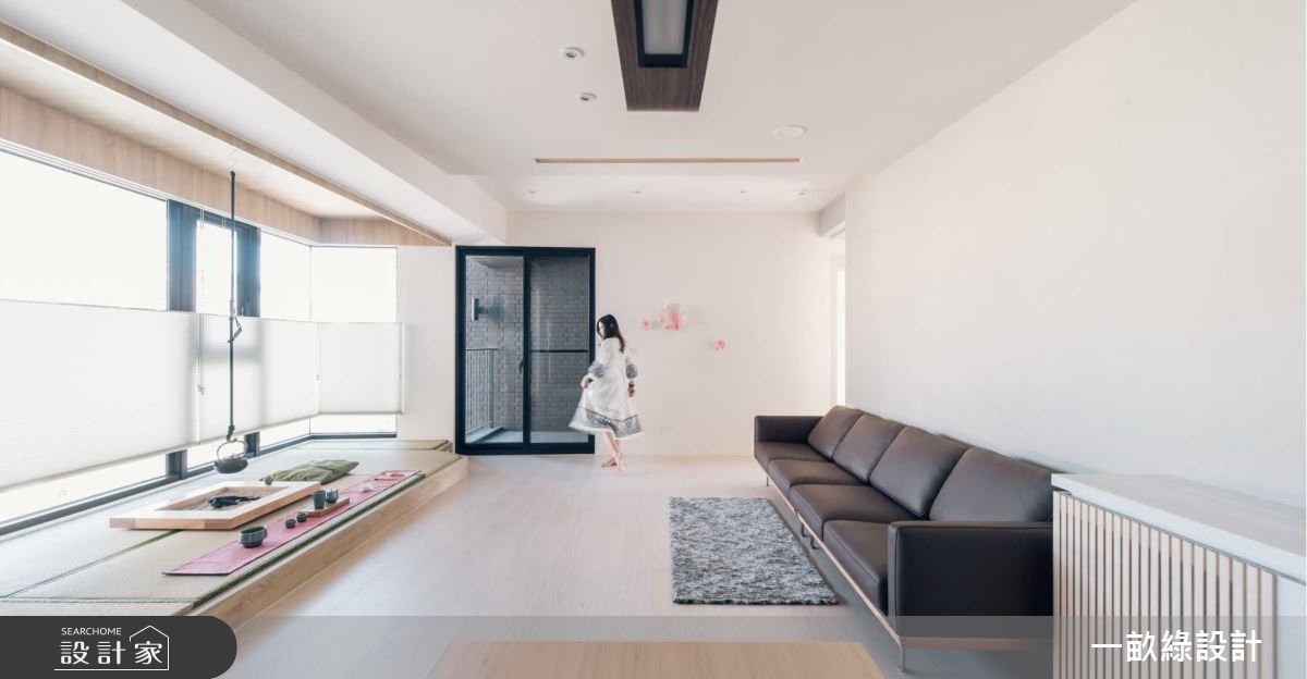 25坪新成屋(5年以下)＿日式簡約風客廳和室案例圖片＿一畝綠設計＿一畝綠_40之3