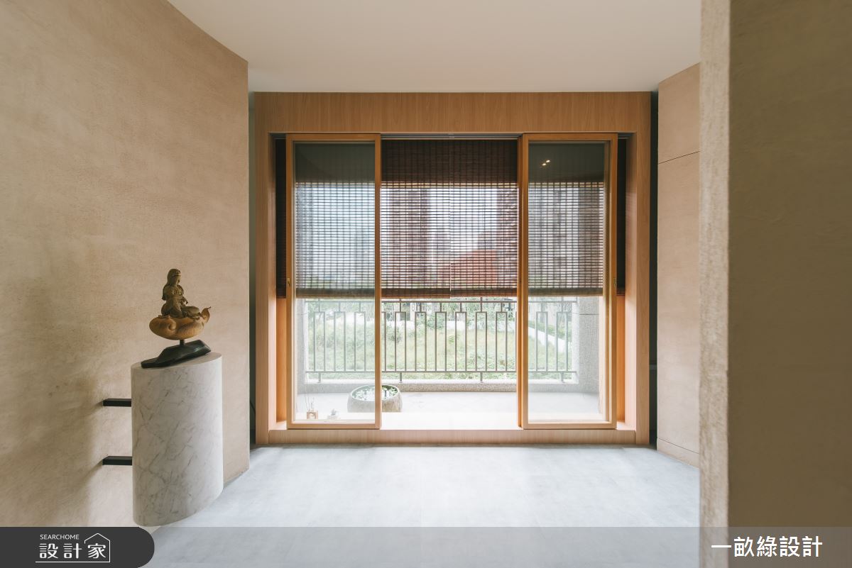 50坪新古屋(10年以下)＿人文禪風玄關案例圖片＿一畝綠設計＿一畝綠_41之2