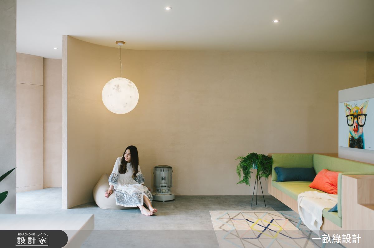 50坪新古屋(10年以下)＿人文禪風客廳案例圖片＿一畝綠設計＿一畝綠_41之3