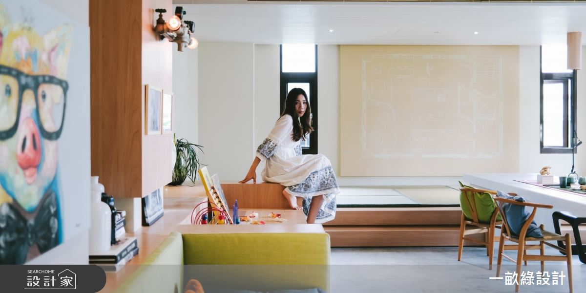 50坪新古屋(10年以下)＿人文禪風客廳案例圖片＿一畝綠設計＿一畝綠_41之5