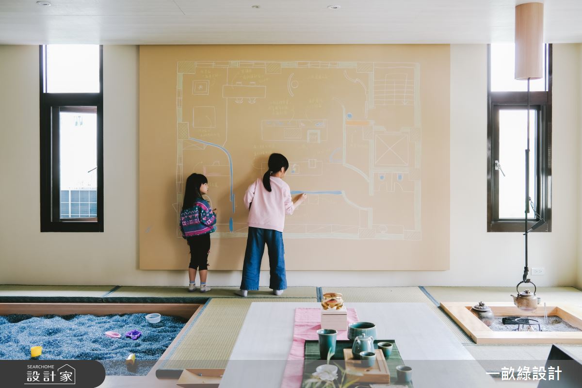 50坪新古屋(10年以下)＿人文禪風客廳案例圖片＿一畝綠設計＿一畝綠_41之6