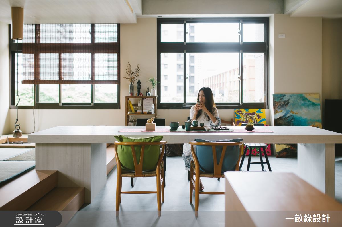 50坪新古屋(10年以下)＿人文禪風餐廳案例圖片＿一畝綠設計＿一畝綠_41之10