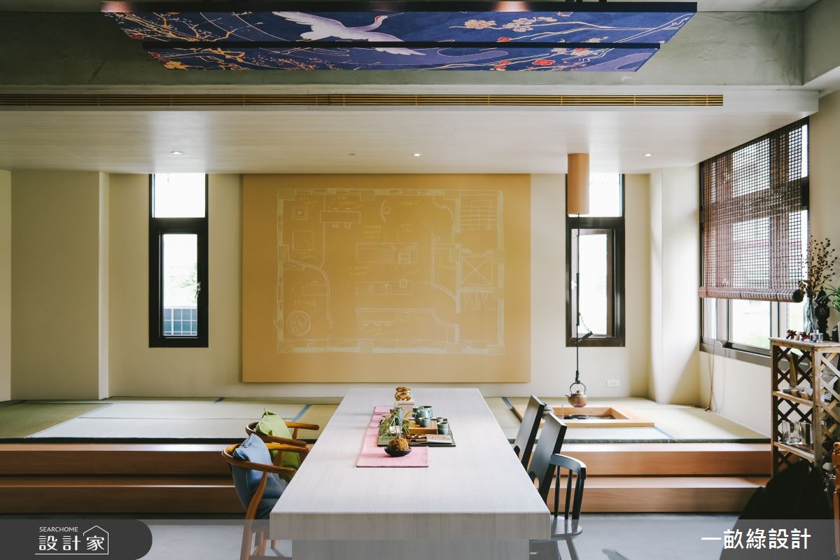 50坪新古屋(10年以下)＿人文禪風客廳案例圖片＿一畝綠設計＿一畝綠_41之15