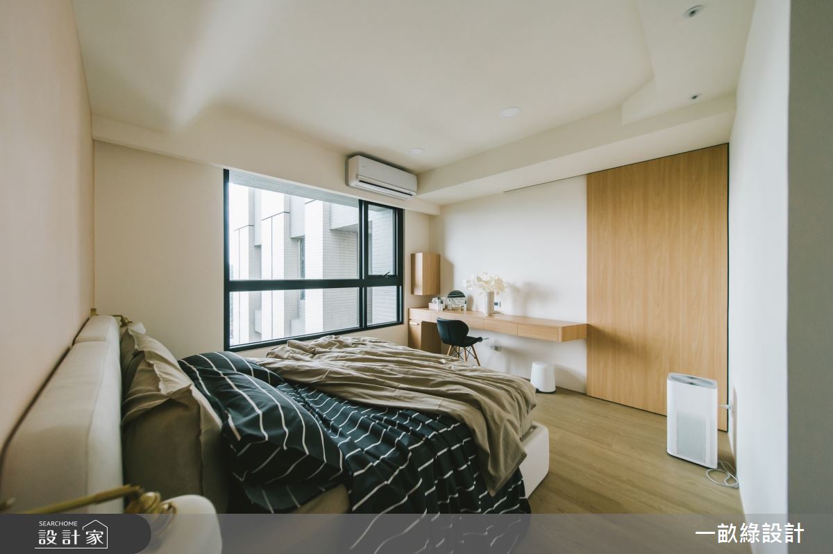 32坪新成屋(5年以下)＿日式混搭風臥室案例圖片＿一畝綠設計＿一畝綠_42之13