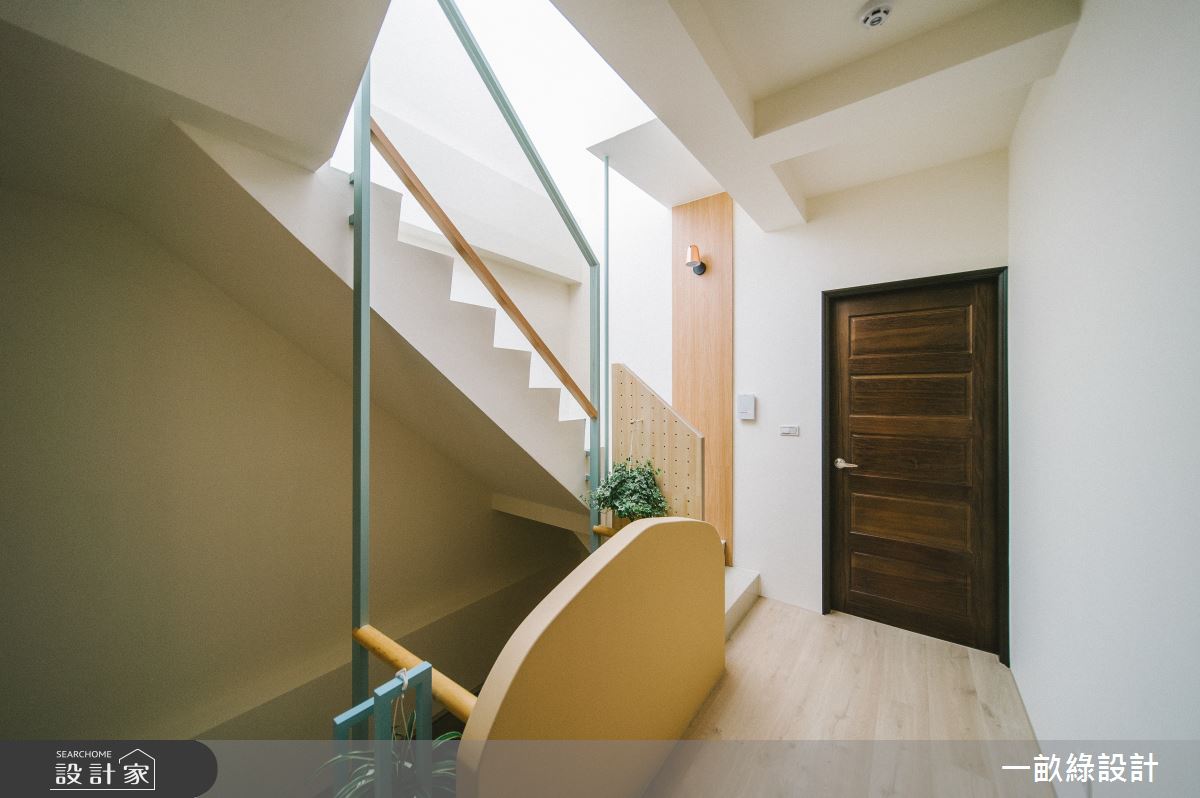 45坪新成屋(5年以下)＿混搭風樓梯案例圖片＿一畝綠設計＿一畝綠_43之16